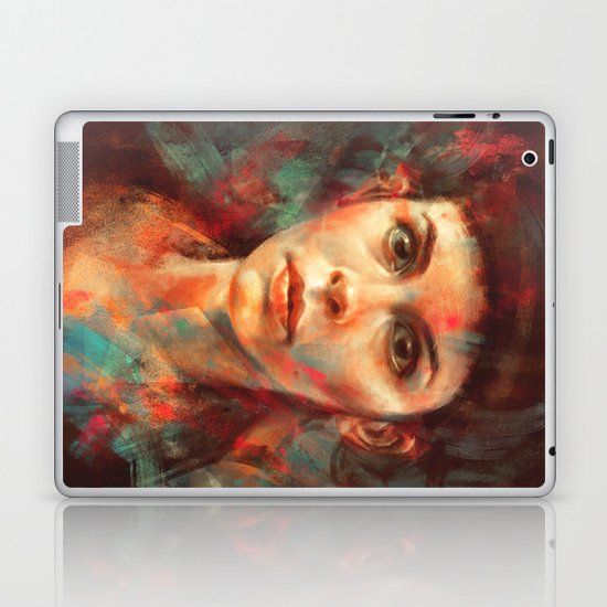 She was always a lonely child. Laptop & iPad Skin