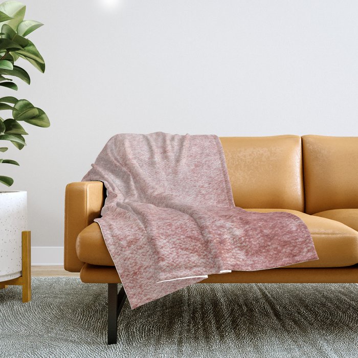 Rose gold deals fleece blanket