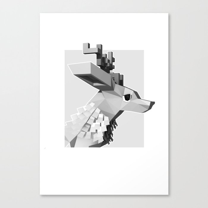 Deer you Canvas Print