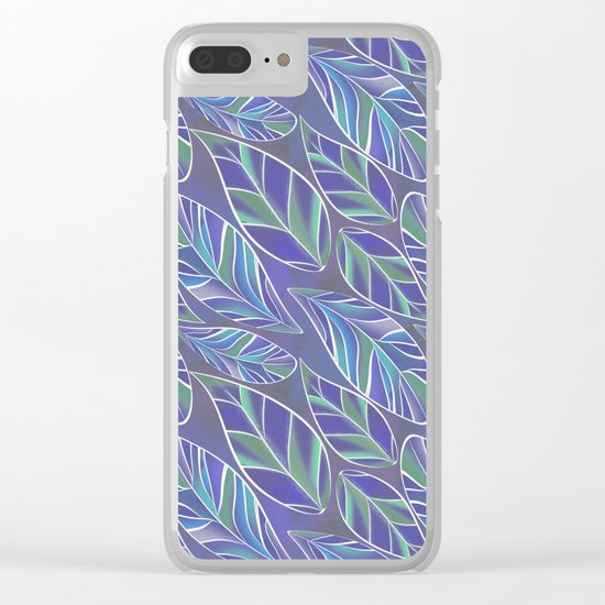 Leaves 2 Clear iPhone Case
