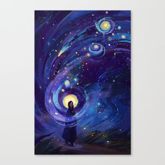 Of the Stars Canvas Print