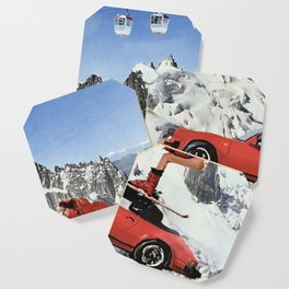 Red Ski Lift  Coaster