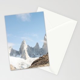 Argentina Photography - Tall Mountains Among The Clouds Stationery Card