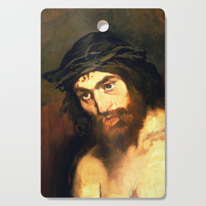 Head of Christ by Edouard Manet Cutting Board