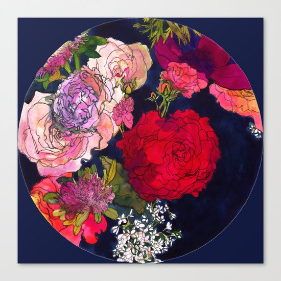 You Promised Me Roses Canvas Print