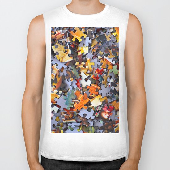 Puzzle Biker Tank