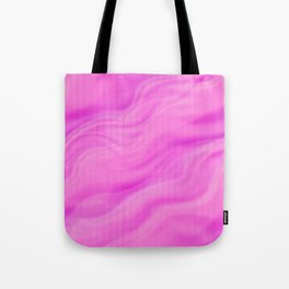 Bright wavy violet pink Tote Bag