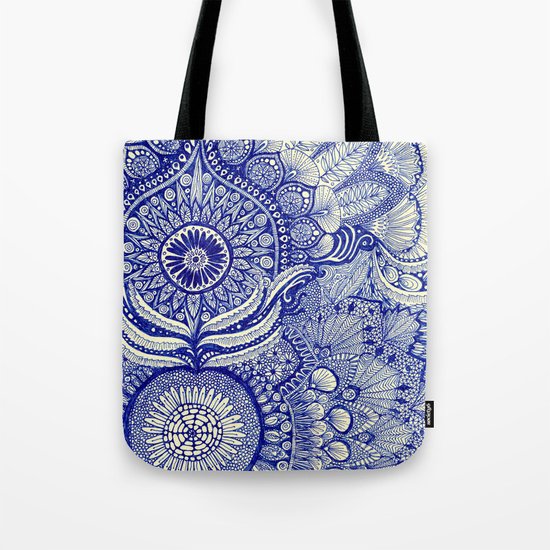 blue Tote Bag