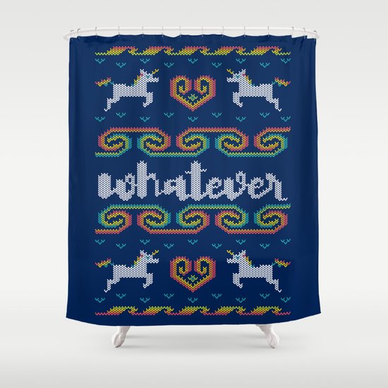 Whatever Shower Curtain