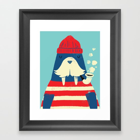 The Walrus Framed Art Print