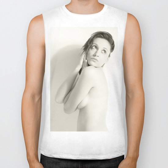 Nude, Akt, Nudes, Nackt, BW Nudes, Aktfoto, Aktfotografie Biker Tank