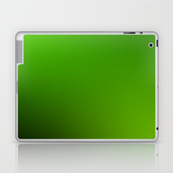 10 Green Gradient Background 220713 Valourine Digital Design Laptop & iPad Skin