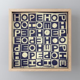 hope Framed Mini Art Print