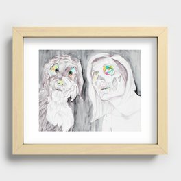 Bubba Recessed Framed Print