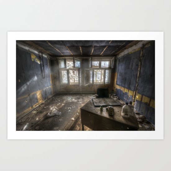 Just another day at the office Art Print