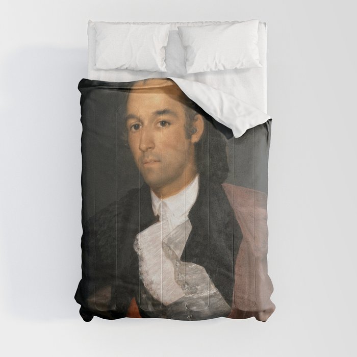 Francisco Goya "Portrait of the Matador Pedro Romero" Comforter