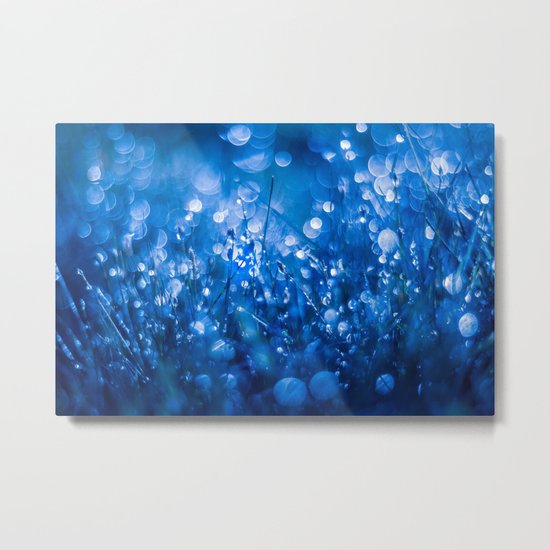 The Crystal Cave Metal Print