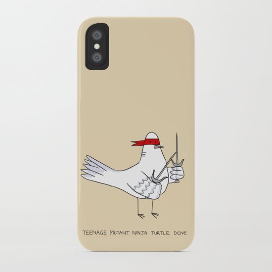 Teenage Mutant Ninja Turtle Dove iPhone Case