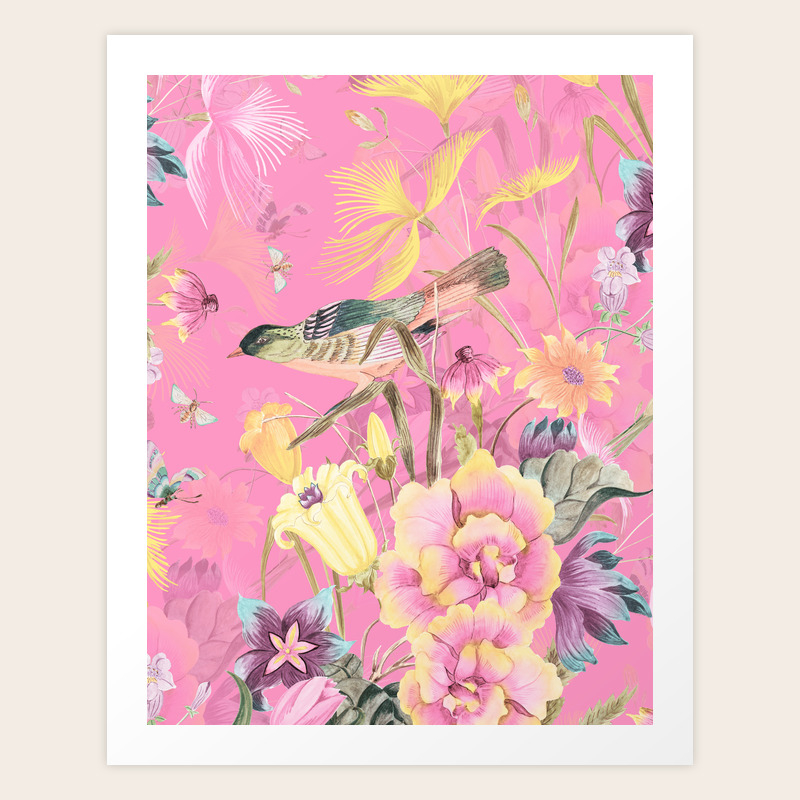 Vintage Shabby Chic Chinoiserie Pastel Pink Spring Flowers And Birds Garden Art Print By Vintage Love Society6 Shop this collection of affordable chinoiserie removable wall murals. vintage shabby chic chinoiserie pastel pink spring flowers and birds garden art print