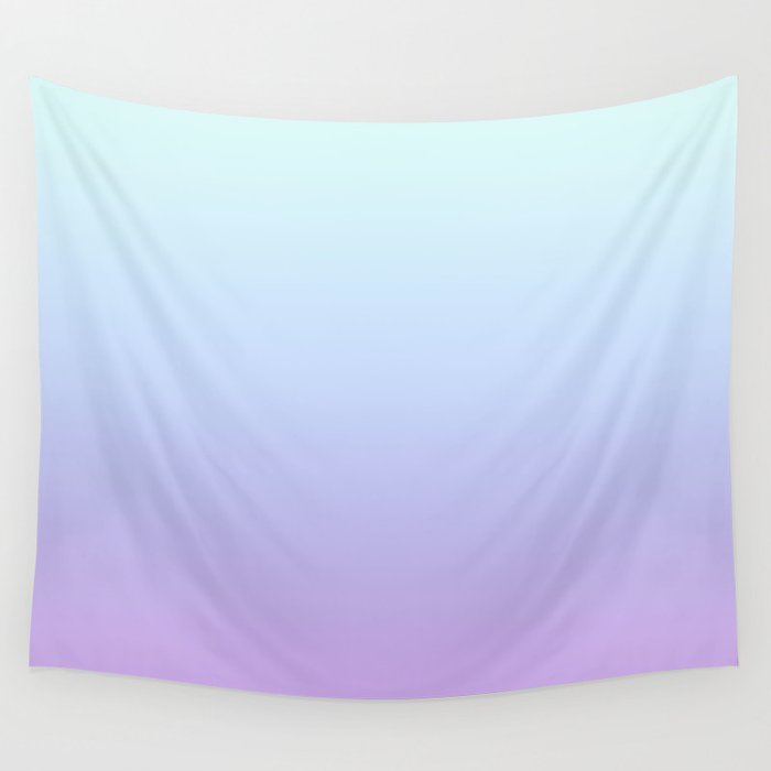 OMBRE LAVENDER BLUE COLOR Wall Tapestry