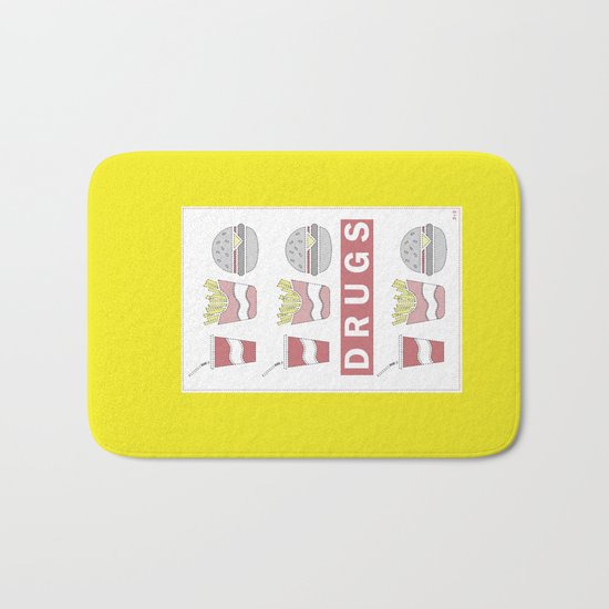 DRUGS Bath Mat