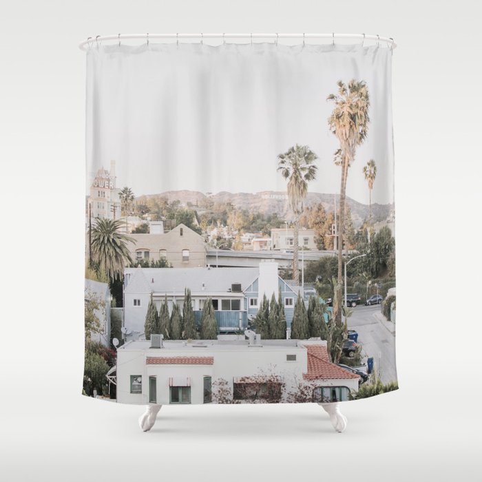 Hollywood California Shower Curtain