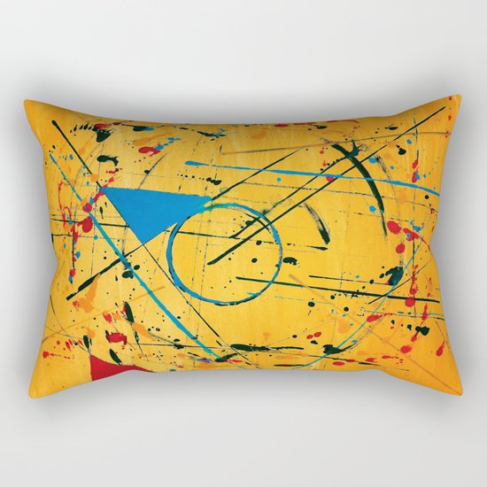 construction no. 2 Rectangular Pillow