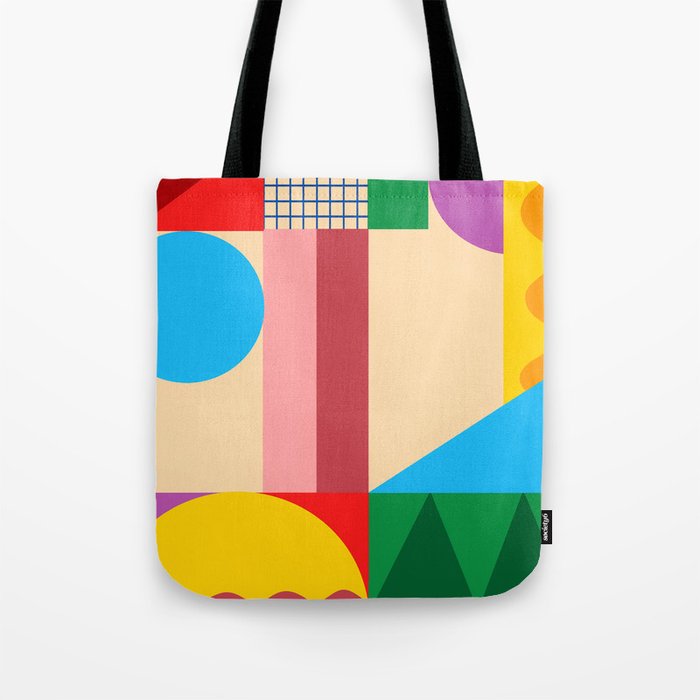 Shapes and Colors III Tote Bag
