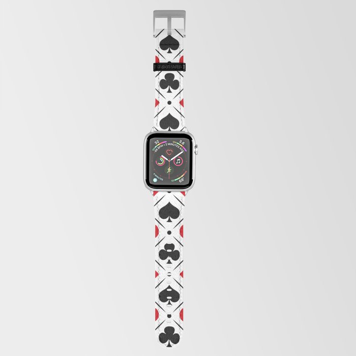 Playing card suits symbols Apple Watch Band by Anastasia Society6