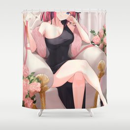 Party Dress Nino The Quintessential Quintuplets Shower Curtain