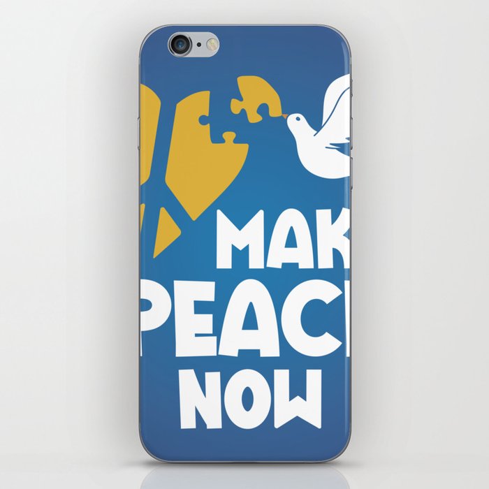 Ukraine peace, make peace in Ukraine iPhone Skin