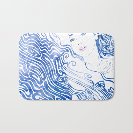 Water Nymph LXXVIII Bath Mat