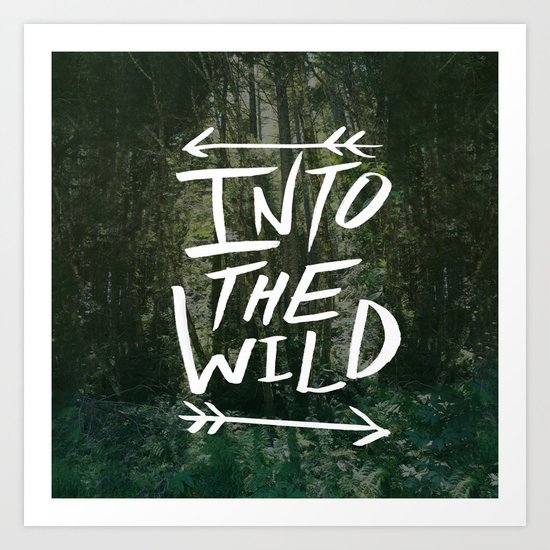 Into the Wild III Art Print