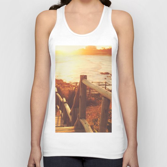 Sunset I Unisex Tank Top