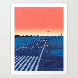 Takeoff (2016) Art Print