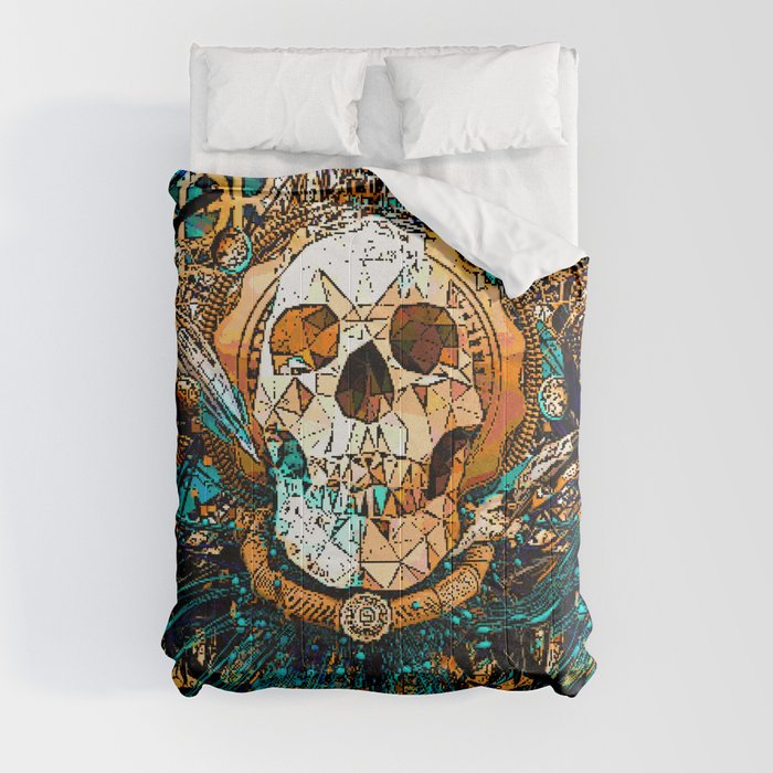 Old Skull Comforter