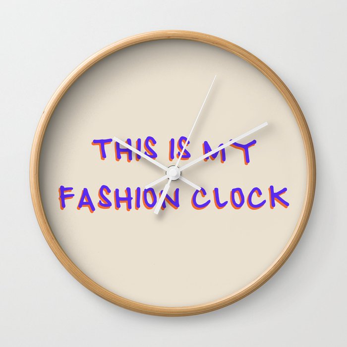 Fashion Darling Wall Clock