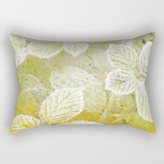 covered in frost Rectangular Pillow