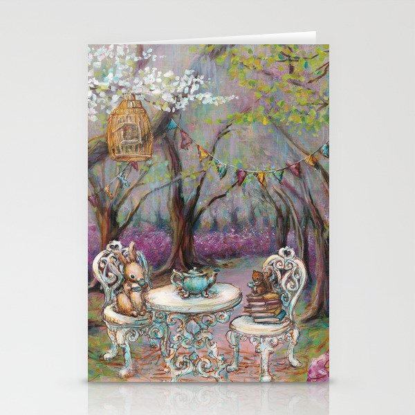 vintage woodland tea party