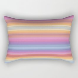 sun down stripe Rectangular Pillow