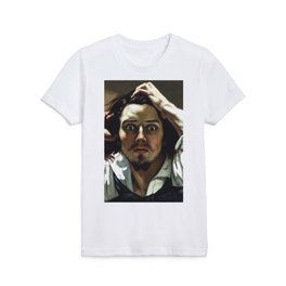 Gustave Courbet - Le Désespéré / The Desperate Man Kids T Shirt