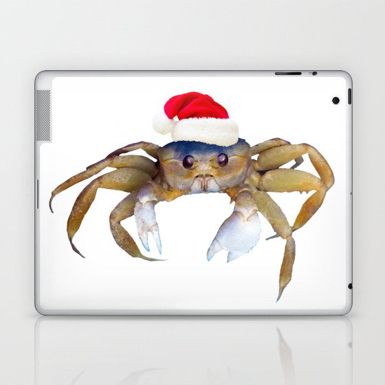 Crabby Christmas Laptop & iPad Skin