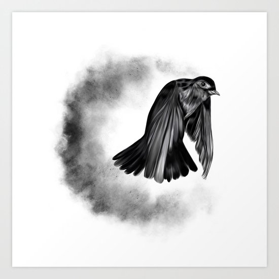 Away Art Print