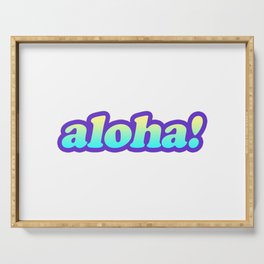 aloha Serving Tray