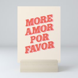 More Amor Mini Art Print