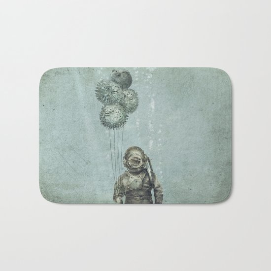 Balloon Fish Bath Mat