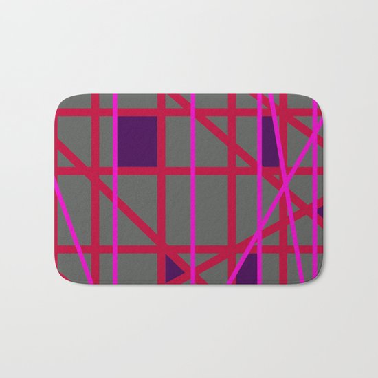 Abstract RF Bath Mat