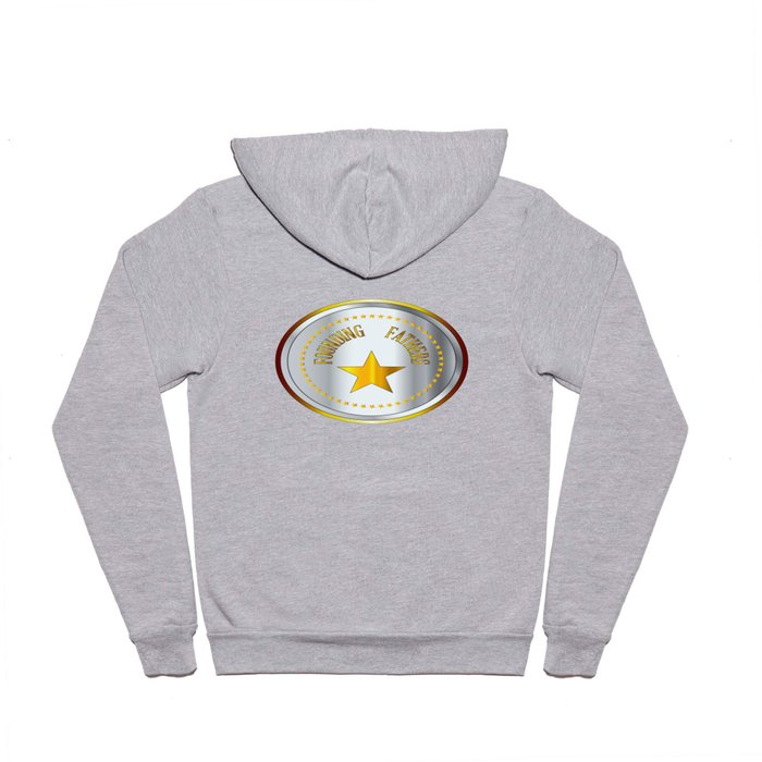 Founding Fathers Gold And Silver Metal Stamp Hoody