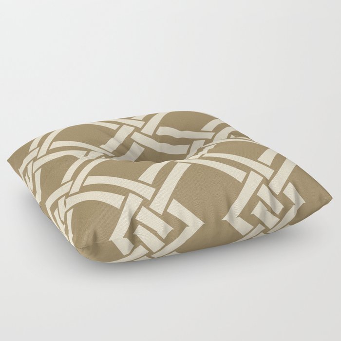 Classic Bamboo Trellis Pattern 560 Floor Pillow