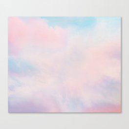 cotton candy dreaming Canvas Print
